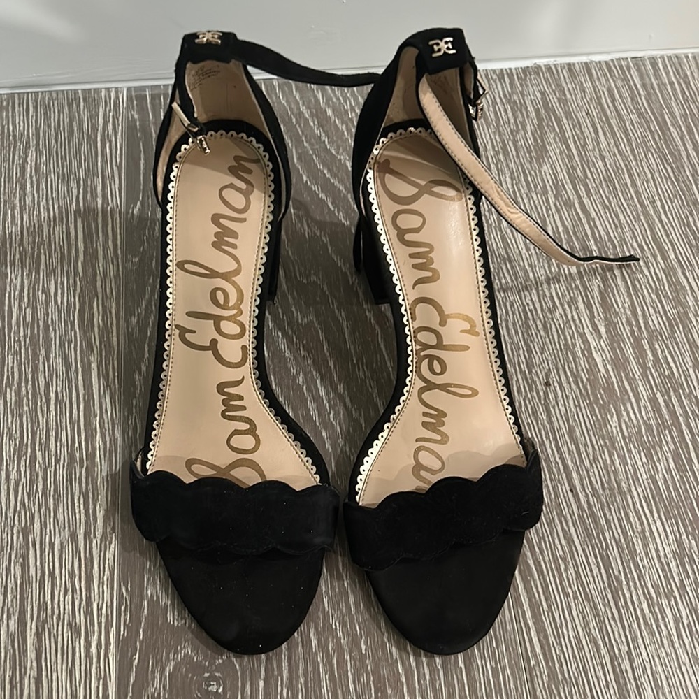 Sam Edelman black heeled sandals